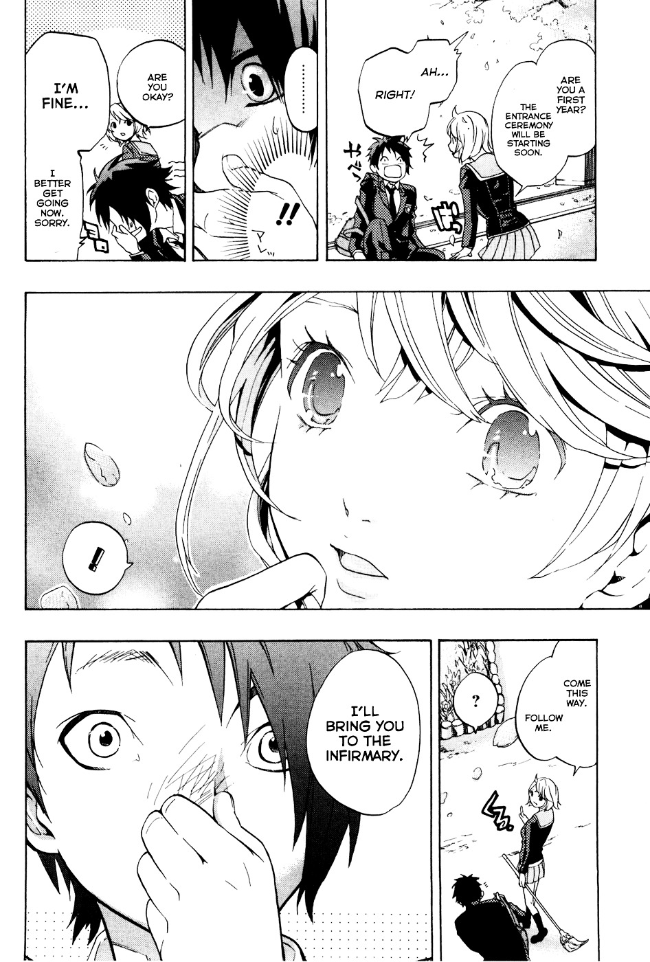 Musunde Hiraite (MINASE Mayu) Chapter 1 page 9 - Chapter 1 : Senpai, Please Don't Cry