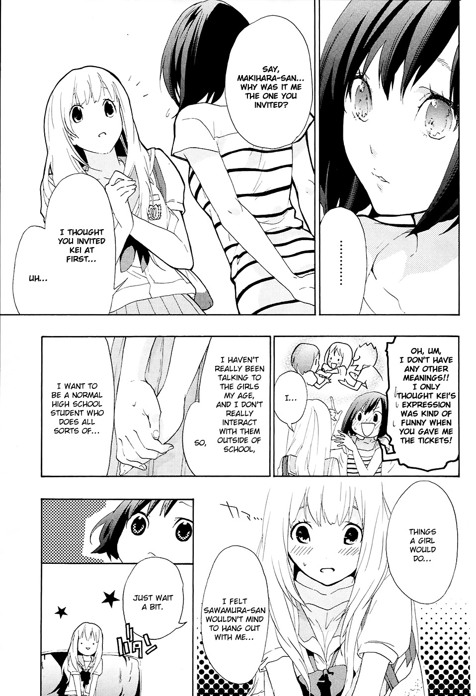 Musunde Hiraite (MINASE Mayu) Chapter 10 page 14 - Chapter 10 : Hesitation of the first love