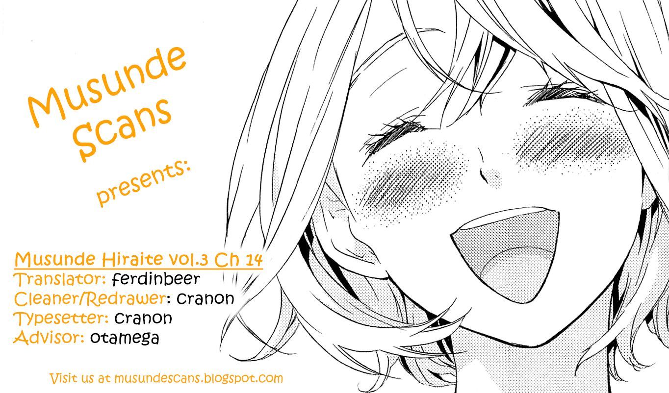 Musunde Hiraite (MINASE Mayu) Chapter 14 page 1 - Chapter 14 : Recollection - Mai's case