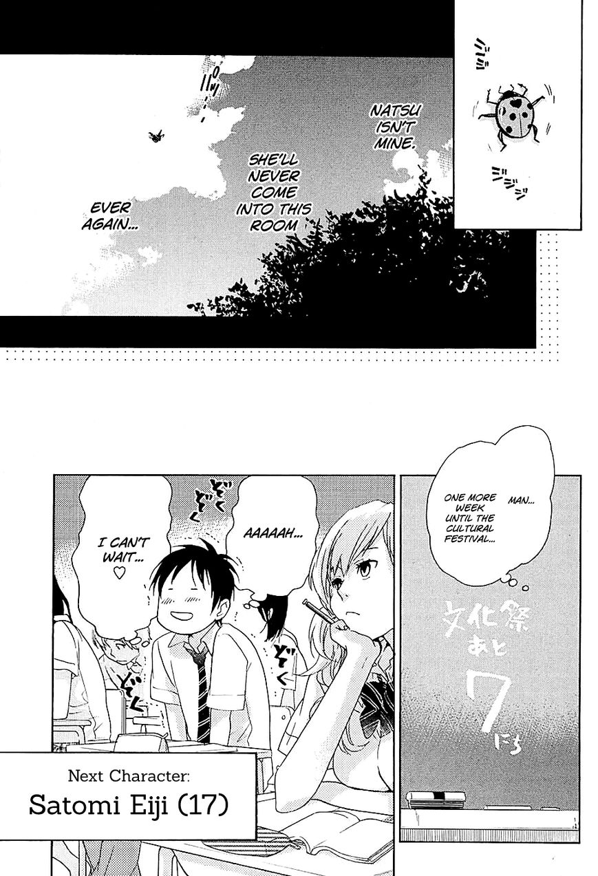 Musunde Hiraite (MINASE Mayu) Chapter 17 page 36 - Chapter 17 : Feelings Already Known, Feelings That Will Never be Answered