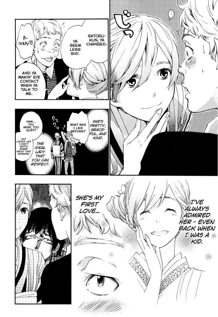 Musunde Hiraite (MINASE Mayu) Chapter 34.6 page 5 - Chapter 34.6 : Side Story 3: Welcome Home (Part 1 of 3)