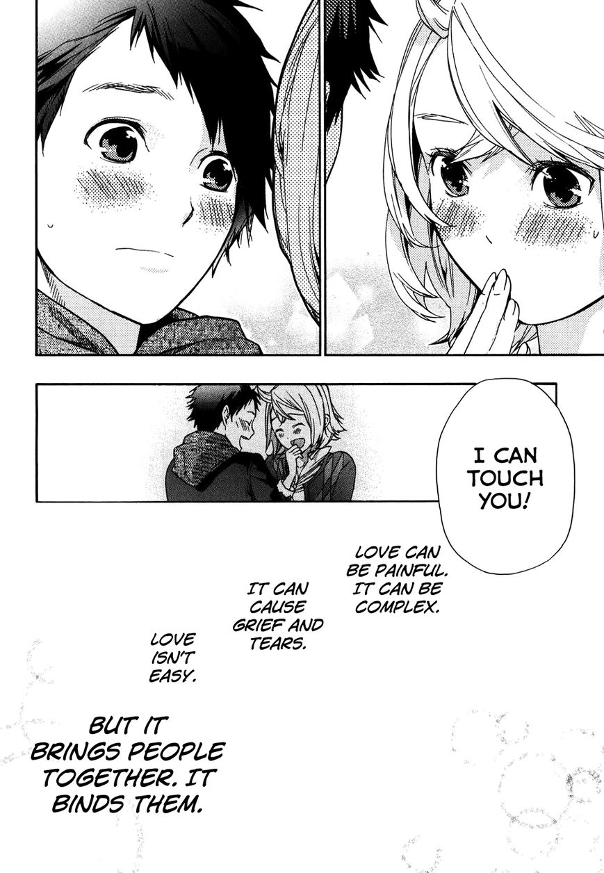 Musunde Hiraite (MINASE Mayu) Chapter 34 page 35 - Chapter 34 : Connections and Beginnings - Musunde Hiraite