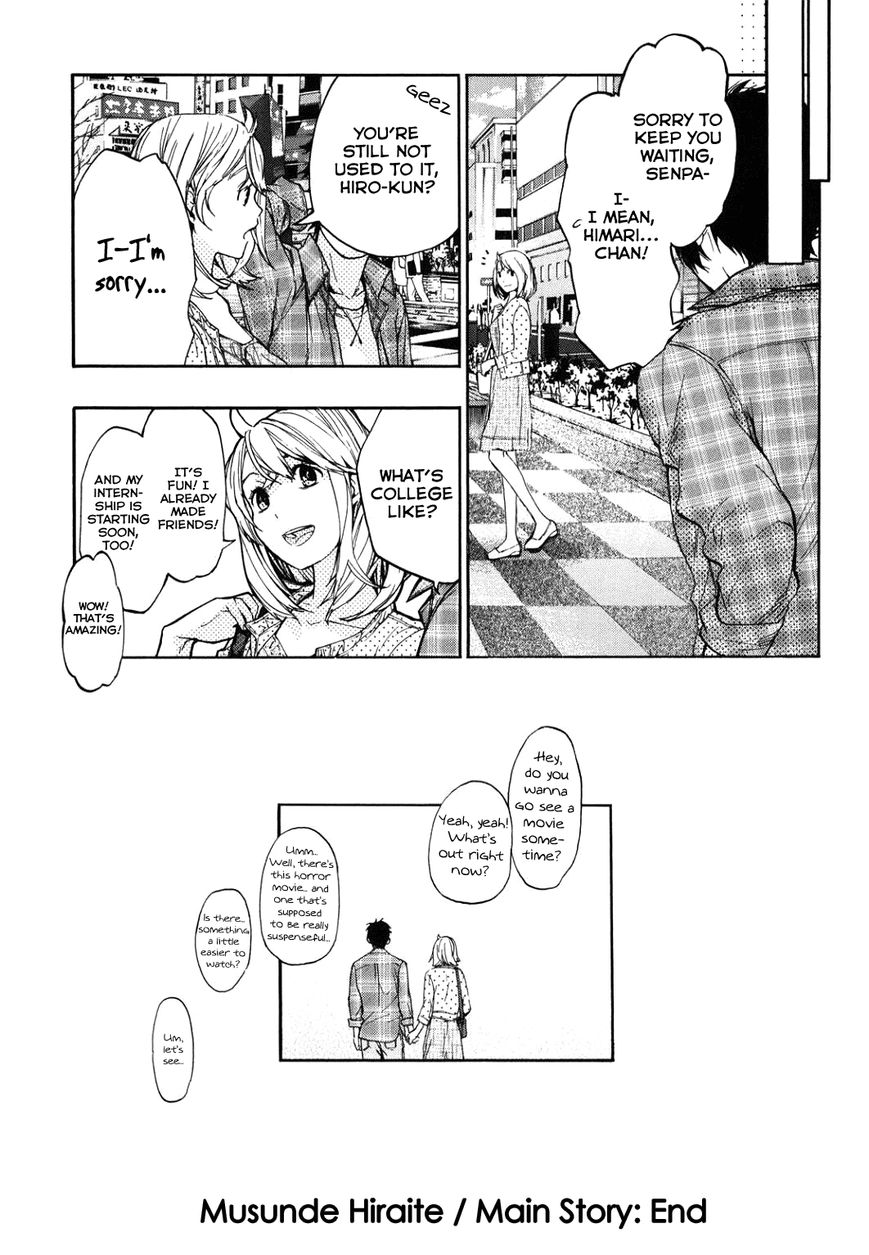 Musunde Hiraite (MINASE Mayu) Chapter 34 page 38 - Chapter 34 : Connections and Beginnings - Musunde Hiraite