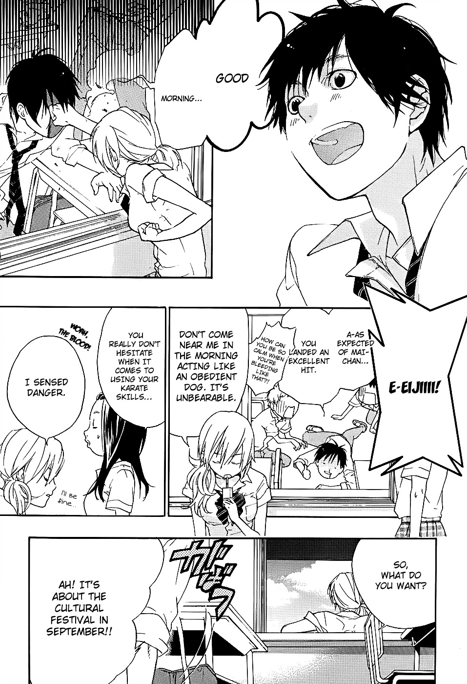 Musunde Hiraite (MINASE Mayu) Chapter 5 page 8 - Chapter 5 : How to Break the Shell (Part One)