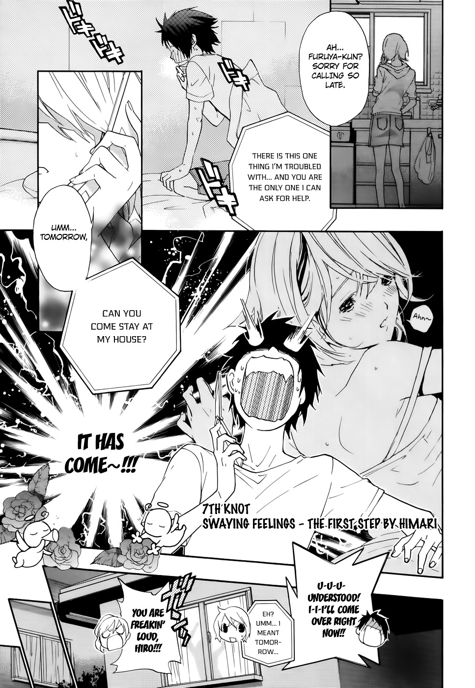 Musunde Hiraite (MINASE Mayu) Chapter 7 page 2 - Chapter 7 : Swaying Feelings - The First Step by Himari