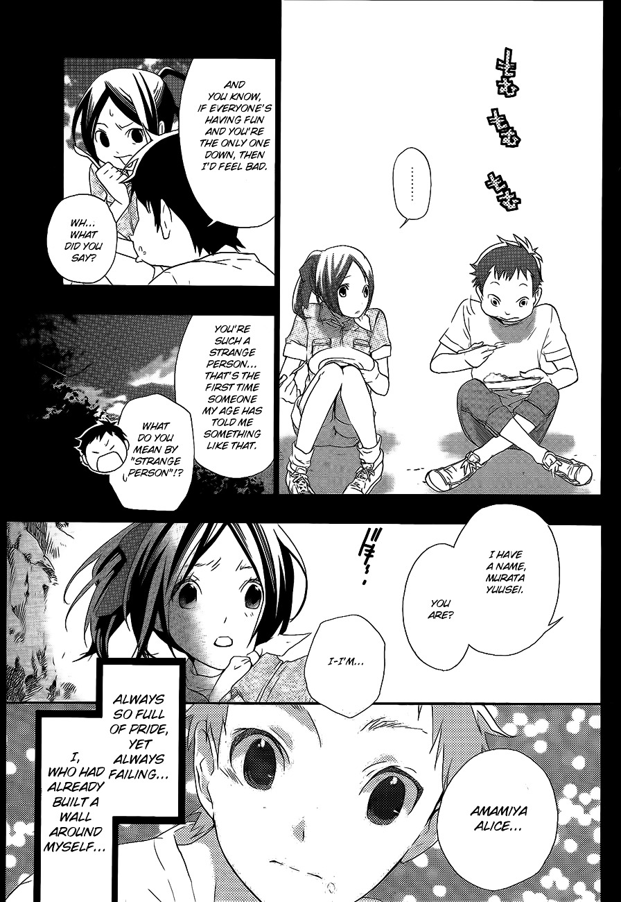 Musunde Hiraite (MINASE Mayu) Chapter 8 page 28 - Chapter 8 : Alice's Dinner Party (Part 1)