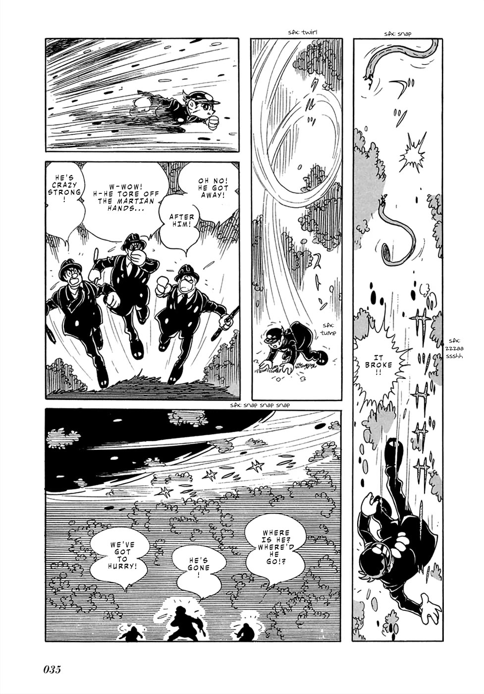 Mutant Sabu Chapter 20 page 34 - Chapter 20: Bessatsu Adventure King Version - The X Directive