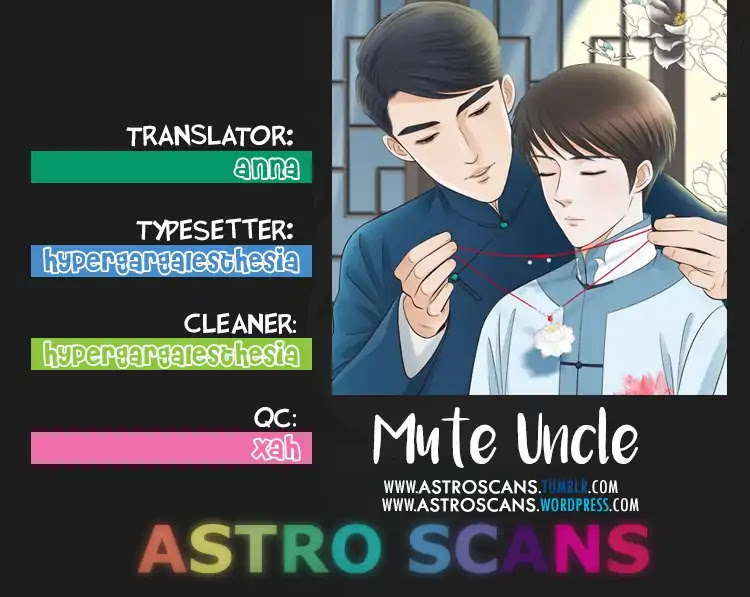 Mute Uncle Chapter 18 page 1 - Chapter 18: Could It Be that My Lover Has Left Me Forever