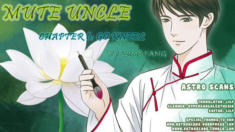 Mute Uncle Chapter 6 page 1 - Chapter 6: Go Kneel
