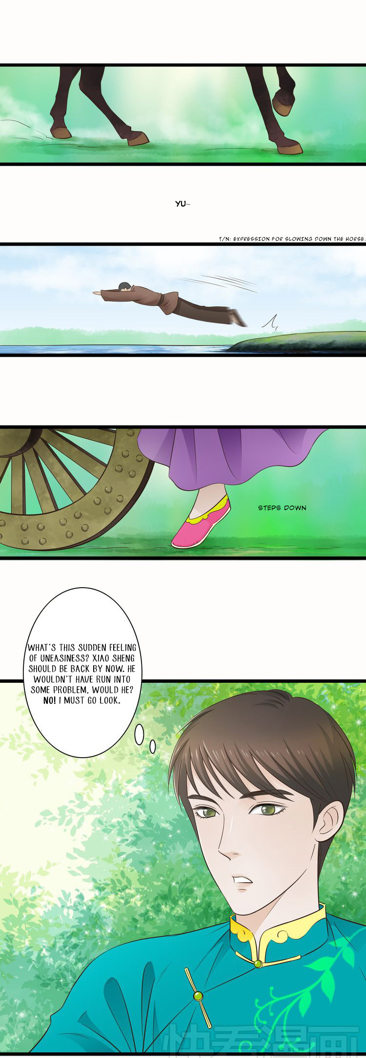 Mute Uncle Chapter 6 page 3 - Chapter 6: Go Kneel