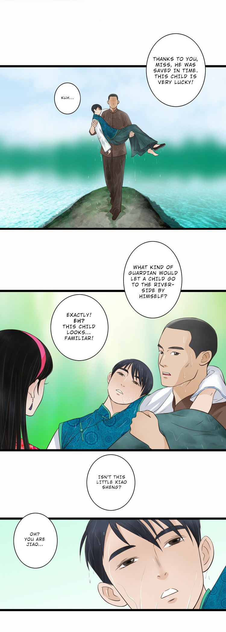 Mute Uncle Chapter 6 page 4 - Chapter 6: Go Kneel
