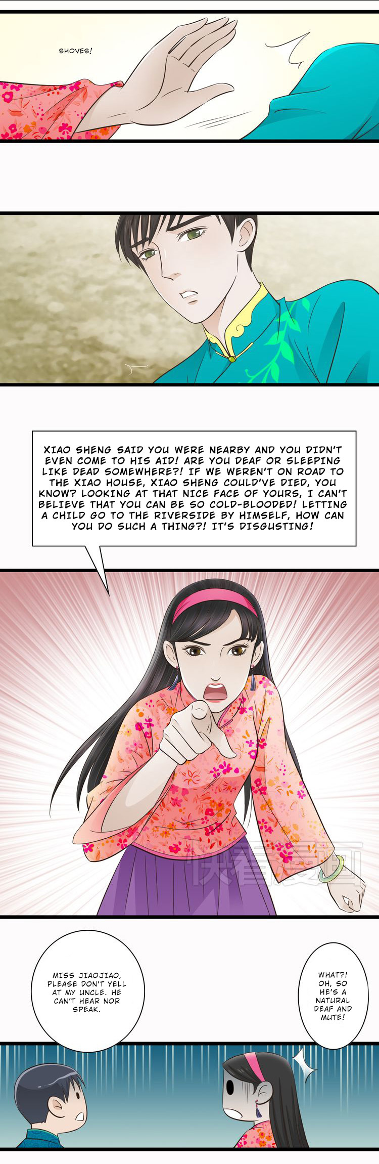 Mute Uncle Chapter 6 page 7 - Chapter 6: Go Kneel