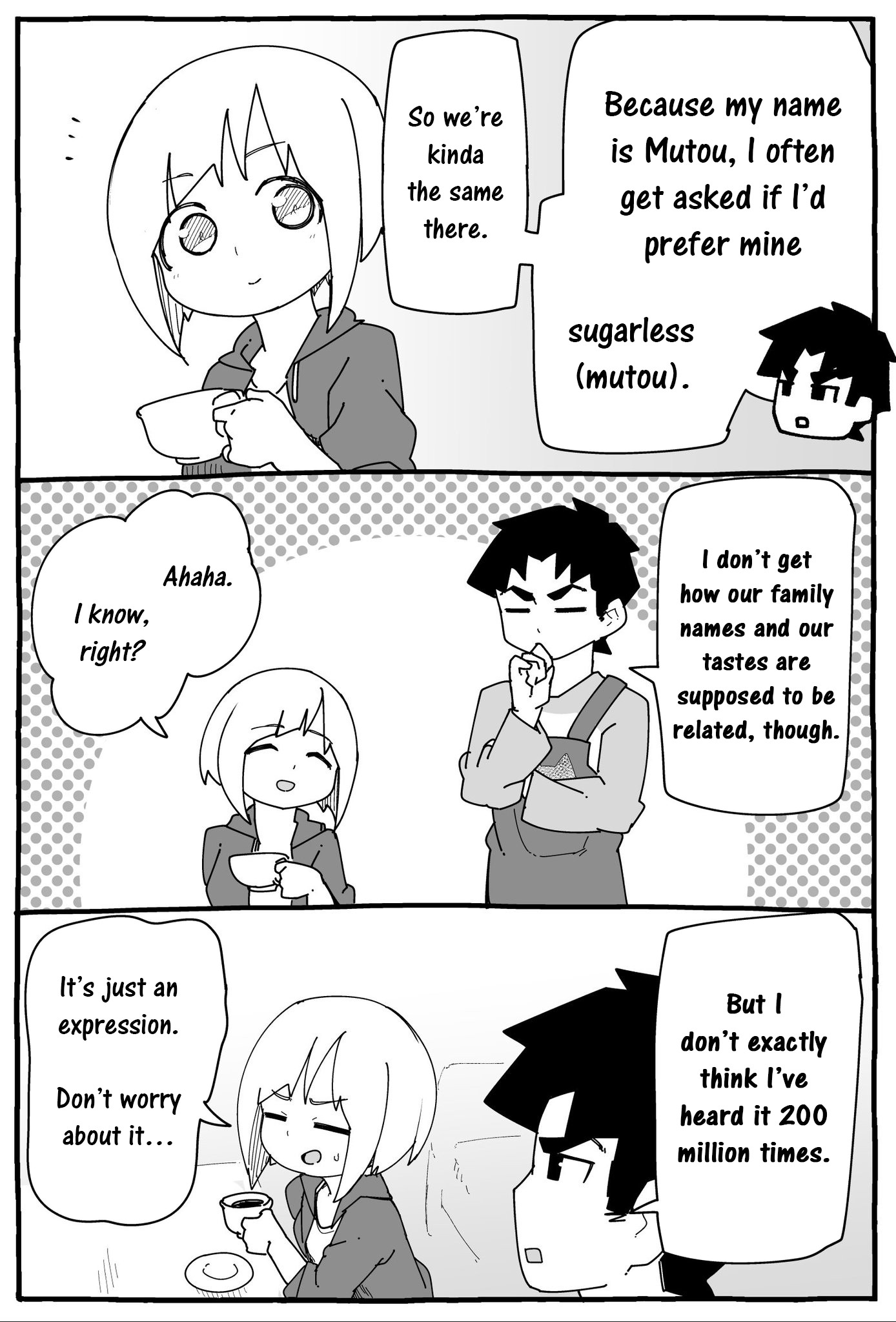 Muto and Sato Chapter 10.5 page 2 - Chapter 10.5: Omake