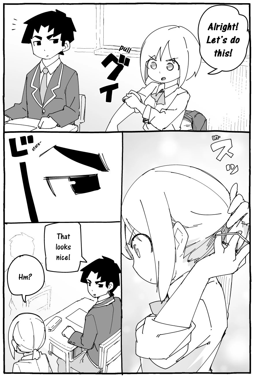 Muto and Sato Chapter 13.5 page 1 - Chapter 13.5: Omake