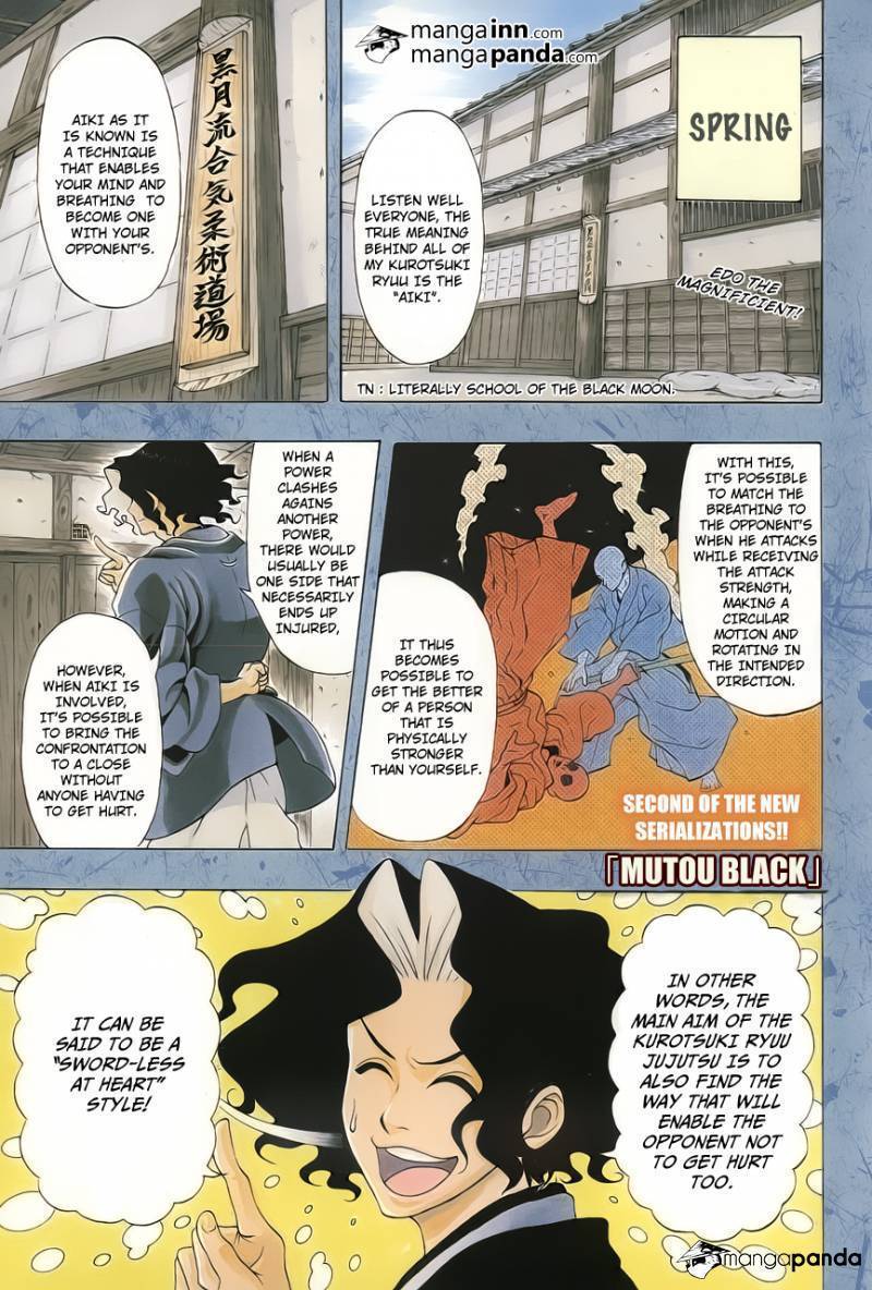 Mutou Black Chapter 1 page 2 - Chapter 1: Spring