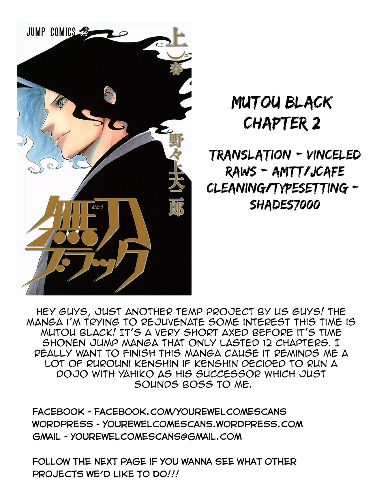 Mutou Black Chapter 2 page 28 - Chapter 2: Palm (Of The Hand)
