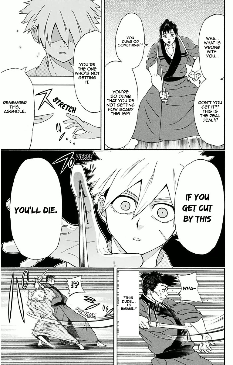 Mutou Black Chapter 7 page 14 - Chapter 7: The One To Succeed The Moon Part 1