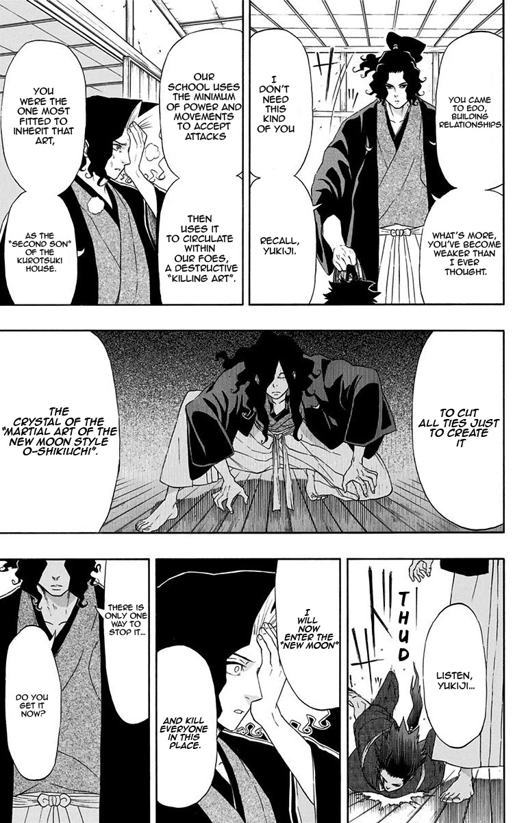Mutou Black Chapter 9 page 9 - Chapter 9: Mutou Black Part 2 "New Moon" (Crescent)
