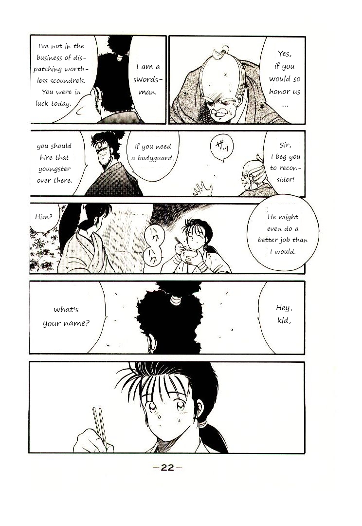 Mutsu Enmei Ryuu Gaiden - Shura no Toki Chapter 1.1 page 25 - Vol.1 Chapter 1 : A Man Like A Cloud