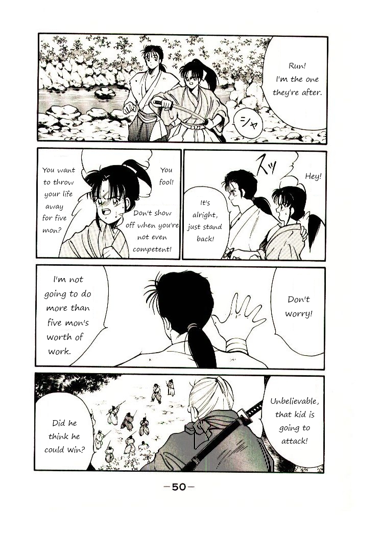 Mutsu Enmei Ryuu Gaiden - Shura no Toki Chapter 1.1 page 53 - Vol.1 Chapter 1 : A Man Like A Cloud