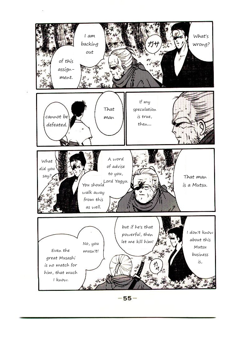 Mutsu Enmei Ryuu Gaiden - Shura no Toki Chapter 1.1 page 58 - Vol.1 Chapter 1 : A Man Like A Cloud