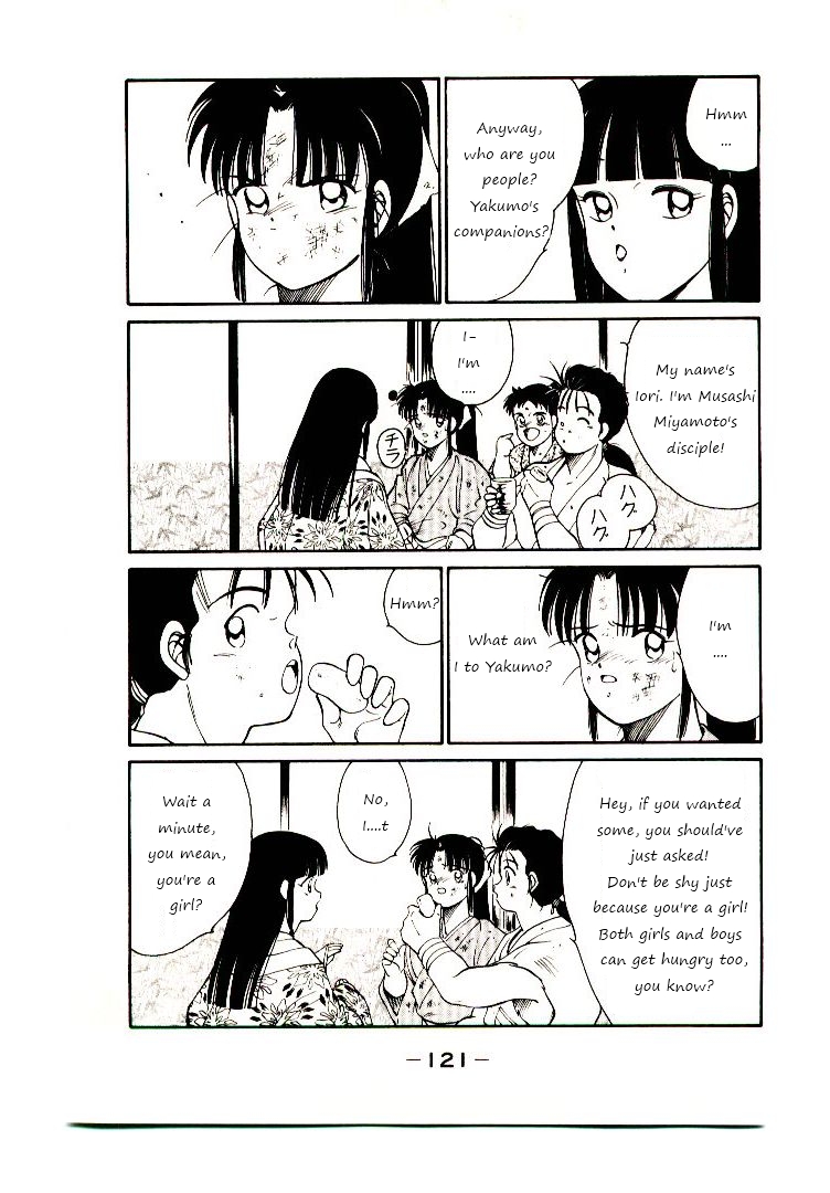 Mutsu Enmei Ryuu Gaiden - Shura no Toki Chapter 1.2-1 page 43 - Vol.1 Chapter 2.1: Winding of Flame and Clouds