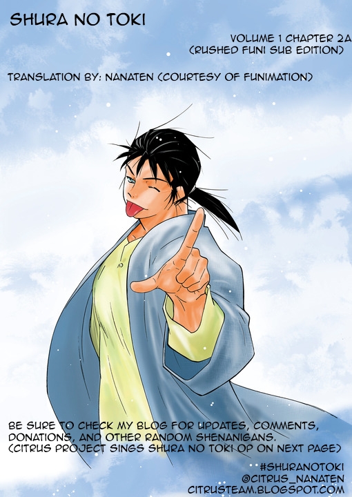 Mutsu Enmei Ryuu Gaiden - Shura no Toki Chapter 1.2-1 page 84 - Vol.1 Chapter 2.1: Winding of Flame and Clouds
