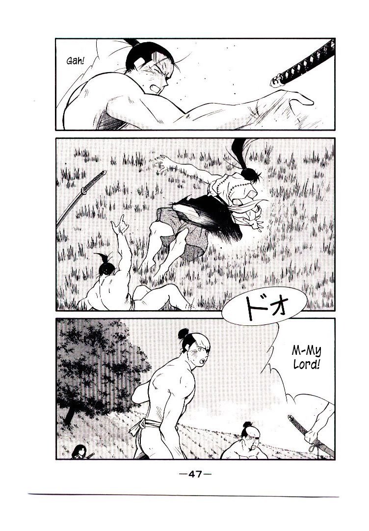 Mutsu Enmei Ryuu Gaiden - Shura no Toki Chapter 11.1-1 page 49 - Vol.11 Chapter 1.1: Storm Brewing from Owari