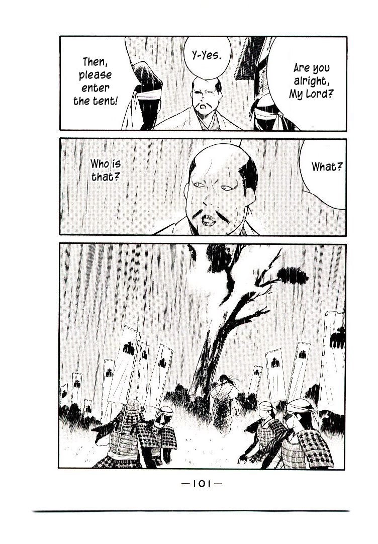 Mutsu Enmei Ryuu Gaiden - Shura no Toki Chapter 11.1-2 page 35 - Vol.11 Chapter 1.2: Storm Brewing from Owari