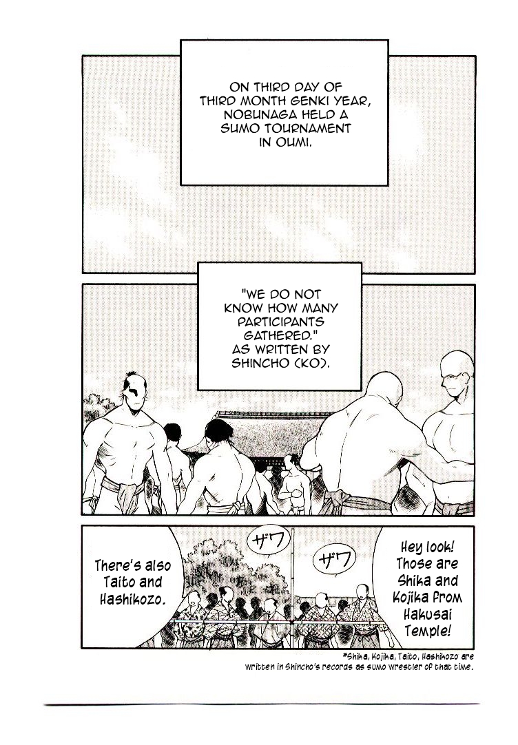 Mutsu Enmei Ryuu Gaiden - Shura no Toki Chapter 11.2 page 11 - Vol.11 Chapter 2 : Magoichi Saika