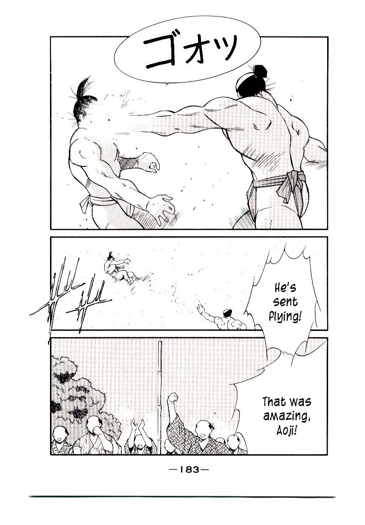 Mutsu Enmei Ryuu Gaiden - Shura no Toki Chapter 11.2 page 37 - Vol.11 Chapter 2 : Magoichi Saika
