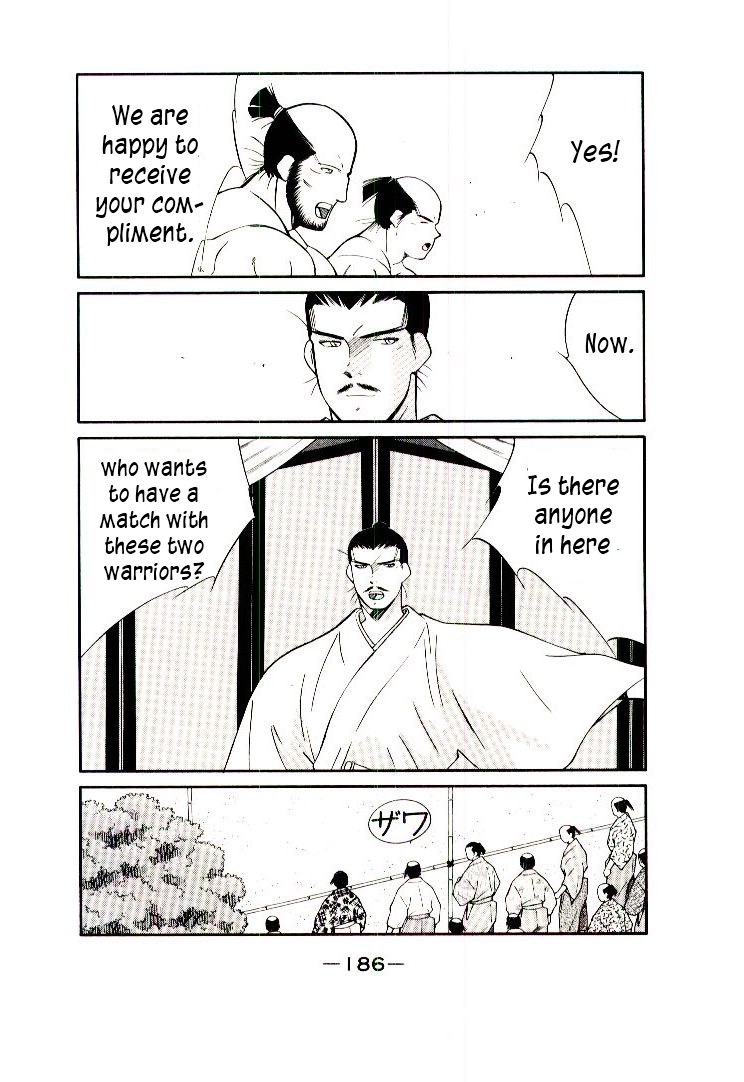 Mutsu Enmei Ryuu Gaiden - Shura no Toki Chapter 11.2 page 40 - Vol.11 Chapter 2 : Magoichi Saika