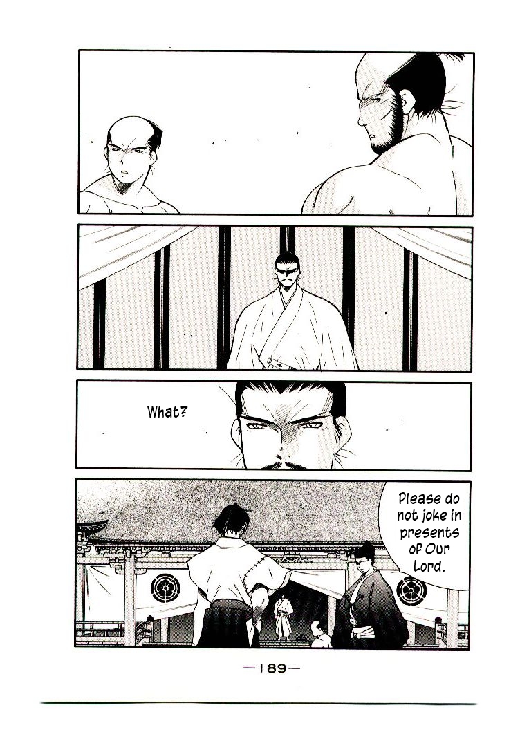 Mutsu Enmei Ryuu Gaiden - Shura no Toki Chapter 11.2 page 43 - Vol.11 Chapter 2 : Magoichi Saika