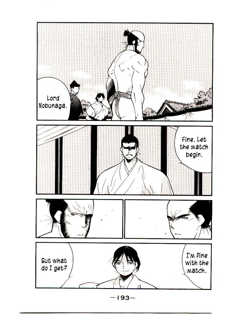 Mutsu Enmei Ryuu Gaiden - Shura no Toki Chapter 11.2 page 47 - Vol.11 Chapter 2 : Magoichi Saika