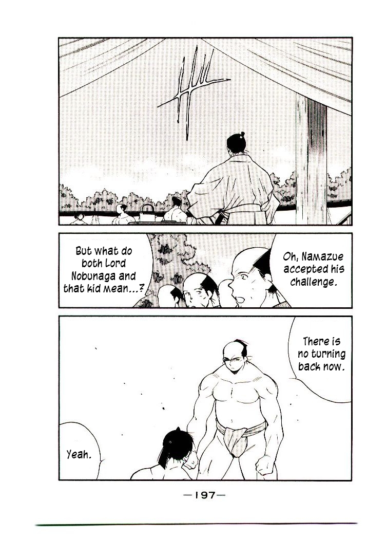 Mutsu Enmei Ryuu Gaiden - Shura no Toki Chapter 11.2 page 51 - Vol.11 Chapter 2 : Magoichi Saika