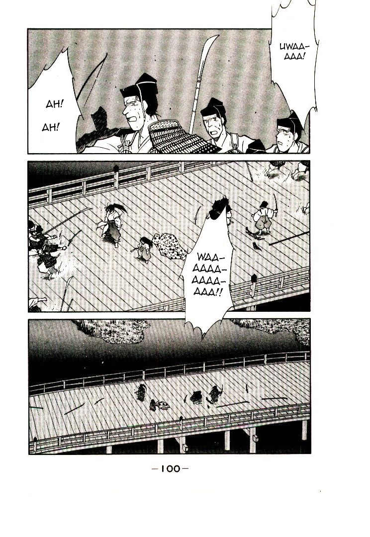 Mutsu Enmei Ryuu Gaiden - Shura no Toki Chapter 7.1 page 102 - Vol.7 Chapter 1 : The Light Bringer, Kind Demon, and Demon
