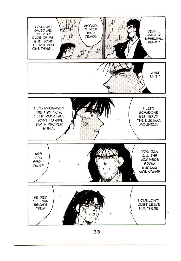 Mutsu Enmei Ryuu Gaiden - Shura no Toki Chapter 7.1 page 35 - Vol.7 Chapter 1 : The Light Bringer, Kind Demon, and Demon