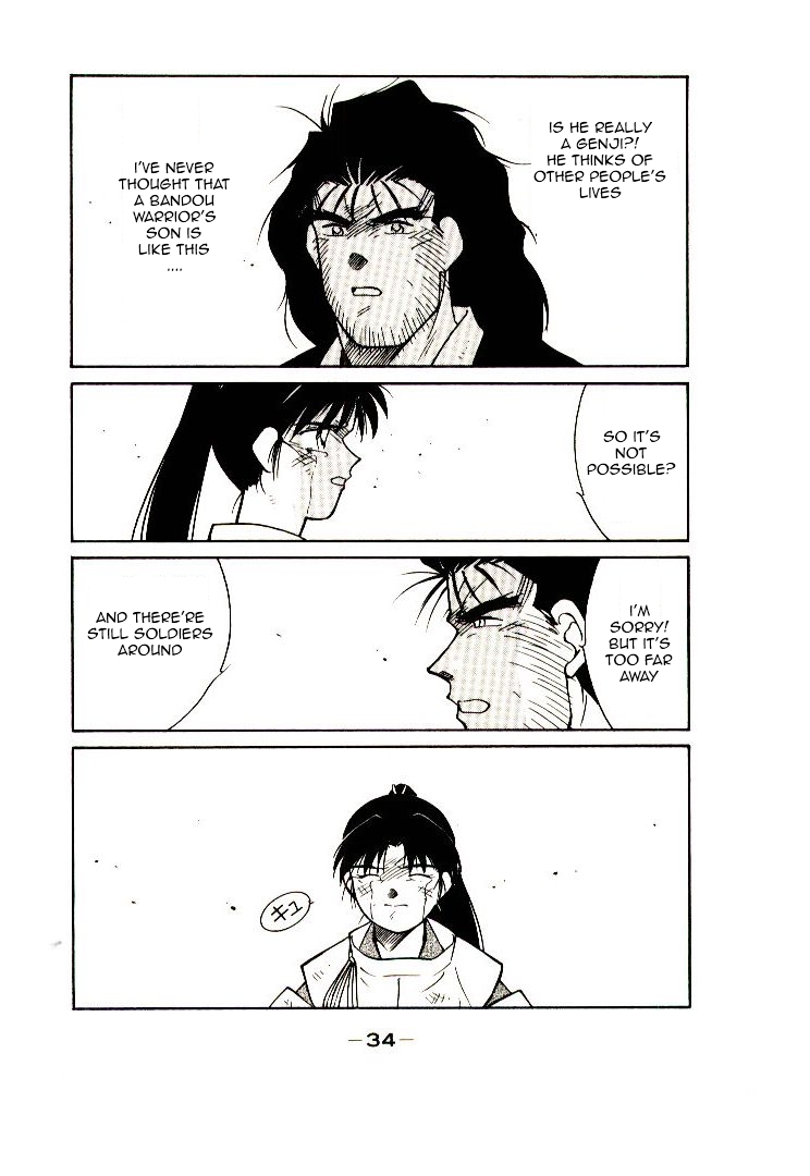 Mutsu Enmei Ryuu Gaiden - Shura no Toki Chapter 7.1 page 36 - Vol.7 Chapter 1 : The Light Bringer, Kind Demon, and Demon
