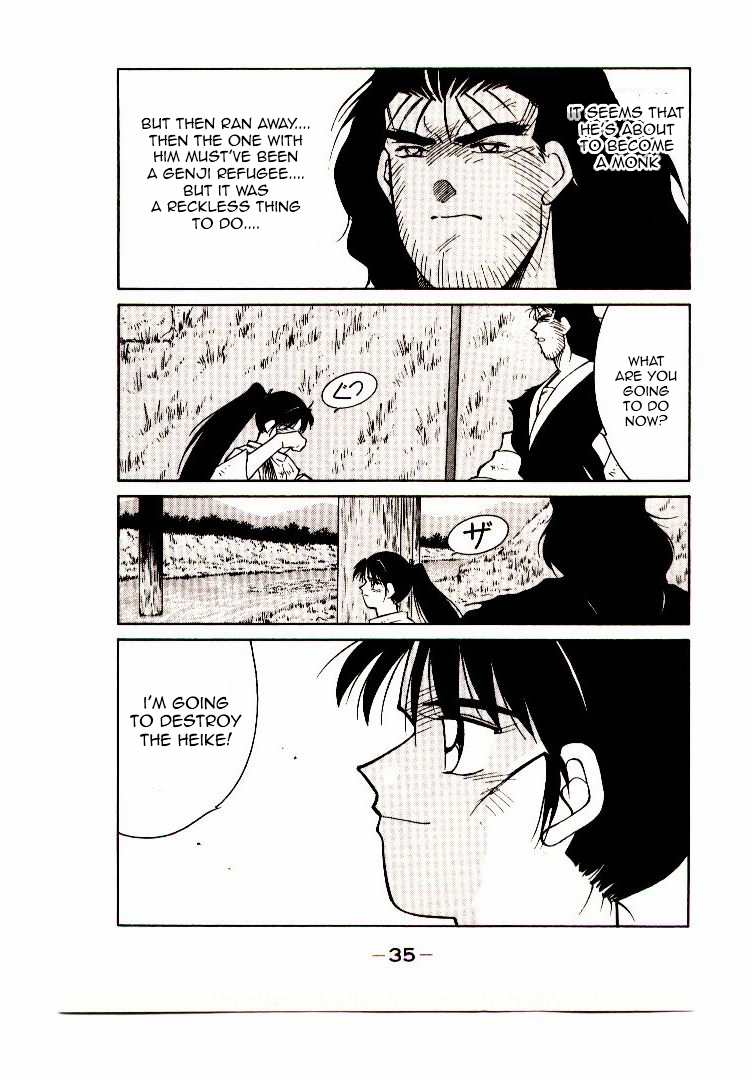 Mutsu Enmei Ryuu Gaiden - Shura no Toki Chapter 7.1 page 37 - Vol.7 Chapter 1 : The Light Bringer, Kind Demon, and Demon