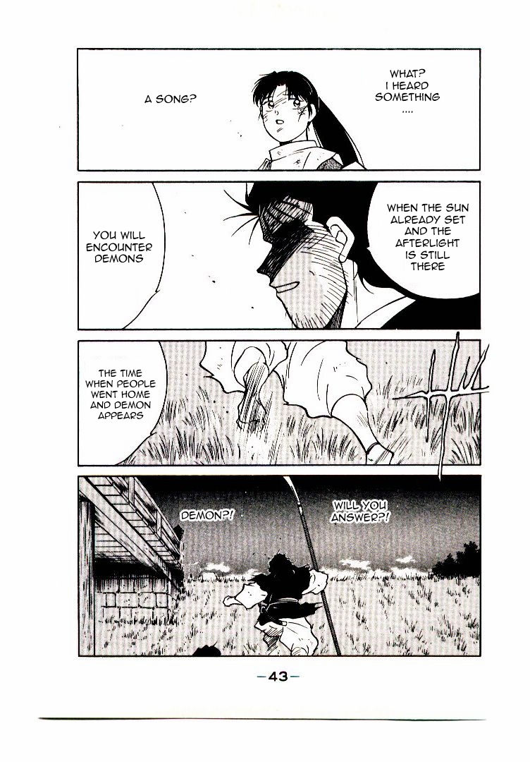 Mutsu Enmei Ryuu Gaiden - Shura no Toki Chapter 7.1 page 45 - Vol.7 Chapter 1 : The Light Bringer, Kind Demon, and Demon