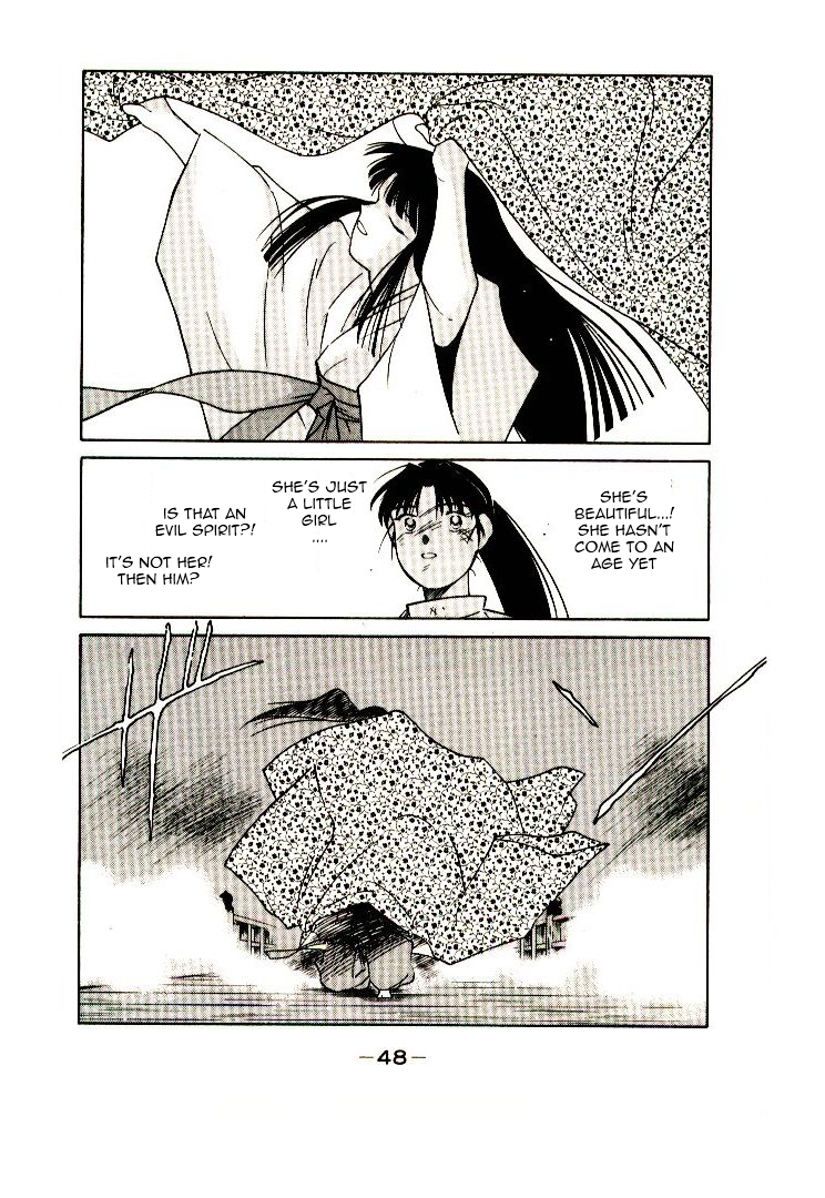 Mutsu Enmei Ryuu Gaiden - Shura no Toki Chapter 7.1 page 50 - Vol.7 Chapter 1 : The Light Bringer, Kind Demon, and Demon