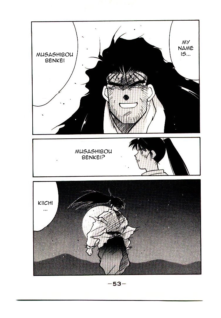Mutsu Enmei Ryuu Gaiden - Shura no Toki Chapter 7.1 page 55 - Vol.7 Chapter 1 : The Light Bringer, Kind Demon, and Demon