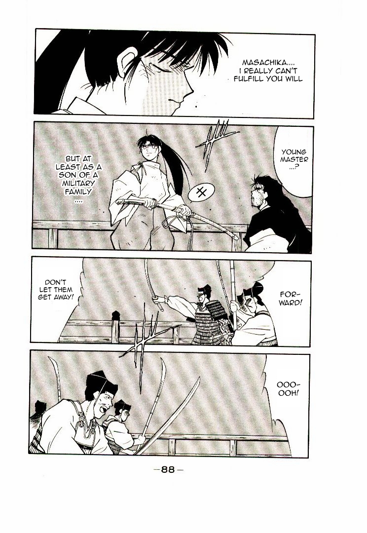 Mutsu Enmei Ryuu Gaiden - Shura no Toki Chapter 7.1 page 90 - Vol.7 Chapter 1 : The Light Bringer, Kind Demon, and Demon