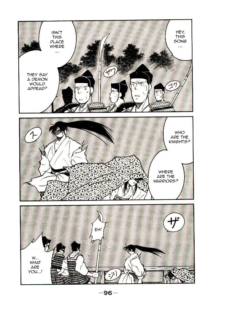 Mutsu Enmei Ryuu Gaiden - Shura no Toki Chapter 7.1 page 98 - Vol.7 Chapter 1 : The Light Bringer, Kind Demon, and Demon