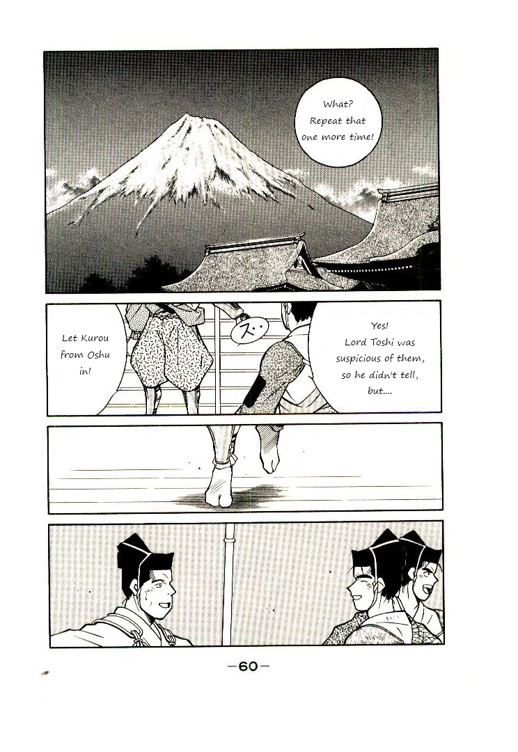 Mutsu Enmei Ryuu Gaiden - Shura no Toki Chapter 8.1 page 61 - Vol.8 Chapter 1 : Onto The Battlefield