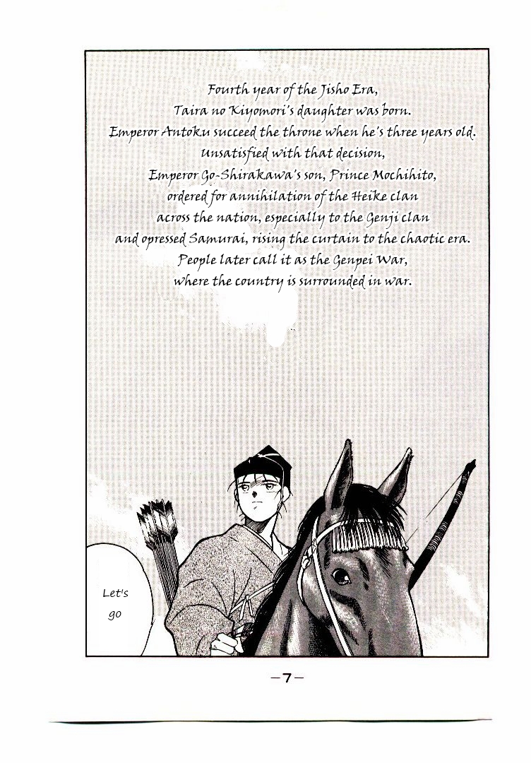 Mutsu Enmei Ryuu Gaiden - Shura no Toki Chapter 8.1 page 8 - Vol.8 Chapter 1 : Onto The Battlefield