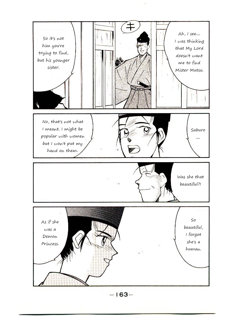 Mutsu Enmei Ryuu Gaiden - Shura no Toki Chapter 8.3 page 14 - Vol.8 Chapter 3 : What Yoshitsune Has Yearned For