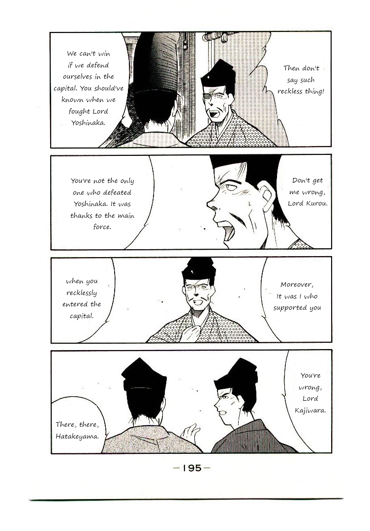 Mutsu Enmei Ryuu Gaiden - Shura no Toki Chapter 8.3 page 46 - Vol.8 Chapter 3 : What Yoshitsune Has Yearned For