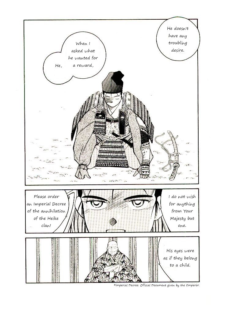 Mutsu Enmei Ryuu Gaiden - Shura no Toki Chapter 8.3 page 9 - Vol.8 Chapter 3 : What Yoshitsune Has Yearned For
