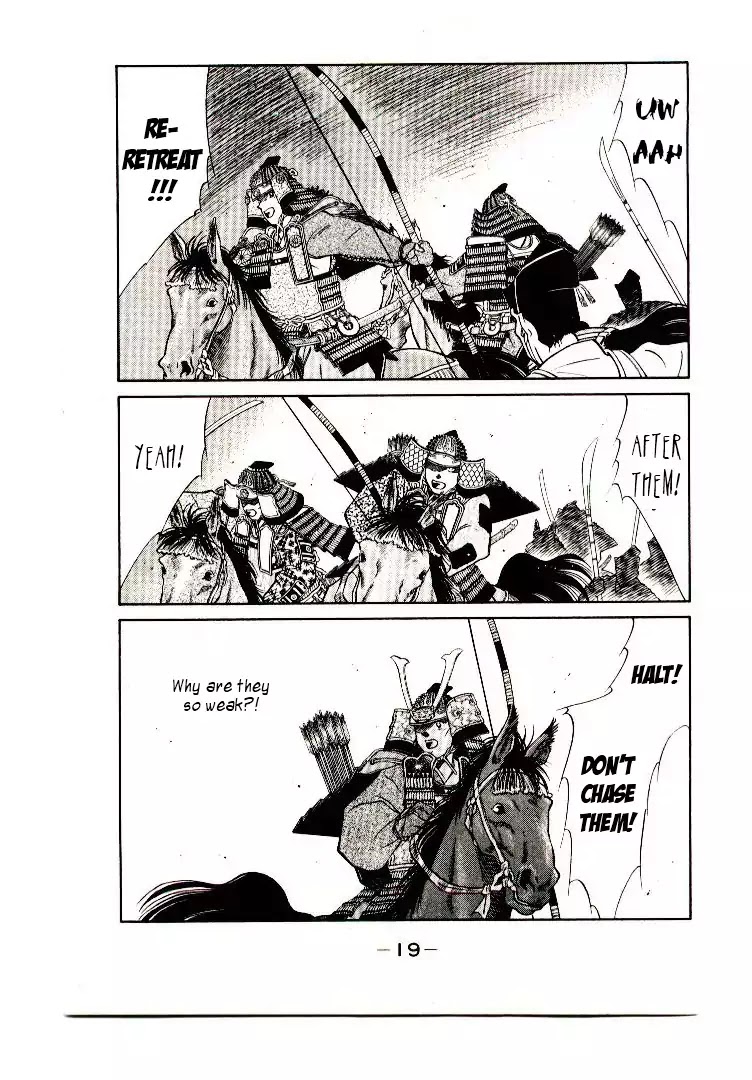 Mutsu Enmei Ryuu Gaiden - Shura no Toki Chapter 9.1 page 20 - Vol.9 Chapter 1: Kiichi Mutsu: Miracle